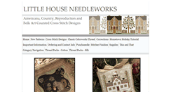 Desktop Screenshot of littlehouseneedleworks.com